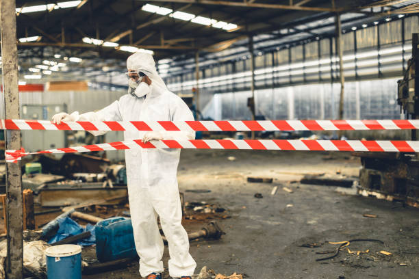 Professional Odor Removal technician working in Traver, CA